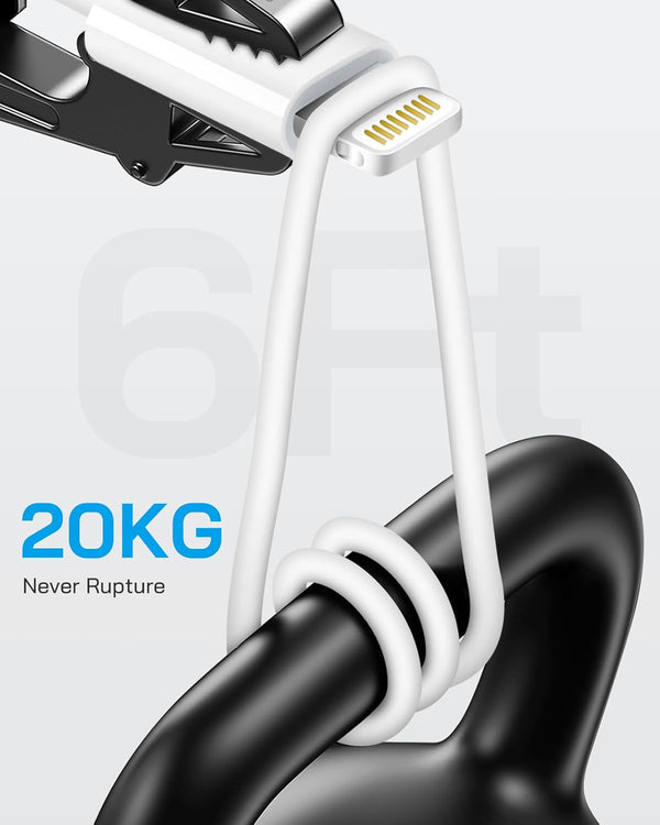 I Phone Lightning Chargerï¼[Mfi Certified] Phone Charger USB with Charging Cord 6 Ft I Phone Charger Cable for I Phone 14 13 12 11 Pro/Pro Max/Se