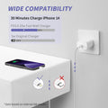 Iphone Charger Fast Charging,[Apple Mfi Certified] 2Pack 20W Type C Fast Charger Block with 6FT USB C to Lightning Cable Compatible for Iphone