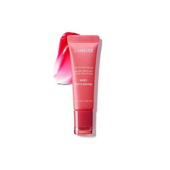 LANEIGE Lip Glowy Balm: Sheer Tinted Lip Moisturizer with Shea Butter, for Hydrating Shine & Soft Lips Berry