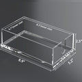 Napkin Holder for Table, Acrylic Guest Towel Holder for Bathroom, Clear Disposable Paper Hand Towels Tray for Kitchen, Cocktail Napkin Holder,