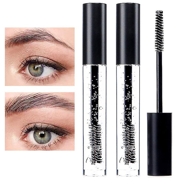 DAGEDA Clear Eyebrow Setting Gel, 2 Pack Brow Fix Gel, Waterproof and Sweat-Proof Eyebrow Repair Liquid Brows Styling Beauty Salon Home Use