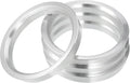 X AUTOHAUX 4Pcs OD 83.1Mm to ID 70.6Mm Aluminium Alloy Car Hub Centric Rings Wheel Bore Center Spacer