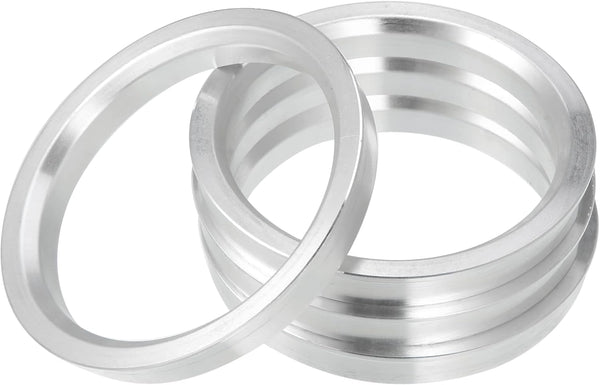 X AUTOHAUX 4Pcs OD 83.1Mm to ID 70.6Mm Aluminium Alloy Car Hub Centric Rings Wheel Bore Center Spacer