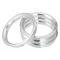 X AUTOHAUX 4Pcs OD 83.1Mm to ID 70.6Mm Aluminium Alloy Car Hub Centric Rings Wheel Bore Center Spacer
