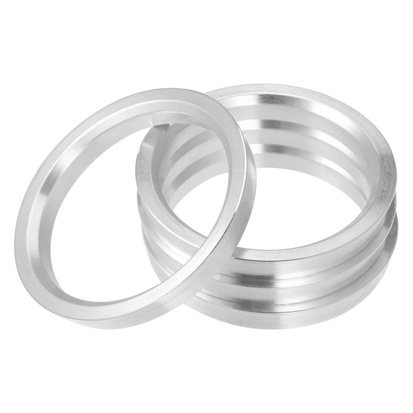 X AUTOHAUX 4Pcs OD 83.1Mm to ID 70.6Mm Aluminium Alloy Car Hub Centric Rings Wheel Bore Center Spacer