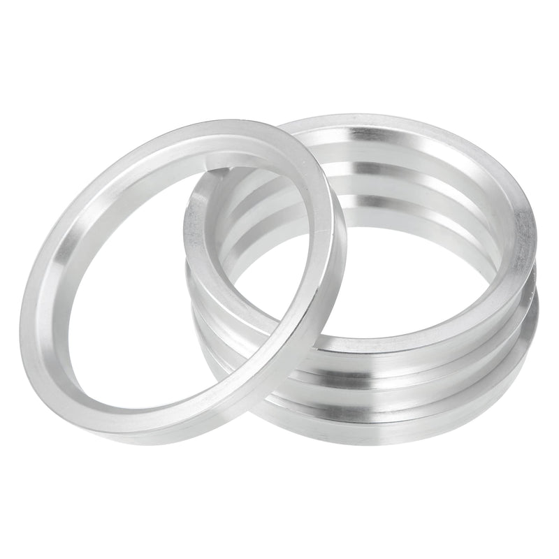 X AUTOHAUX 4Pcs OD 83.1Mm to ID 70.6Mm Aluminium Alloy Car Hub Centric Rings Wheel Bore Center Spacer