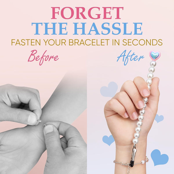 Mission Gallery Bracelet Helper Tool - Fastener Helper Tool for Bracelet, Necklace, Jewelry, Watch - Clip, Clasp Helper - Easy to Put on Yourself,