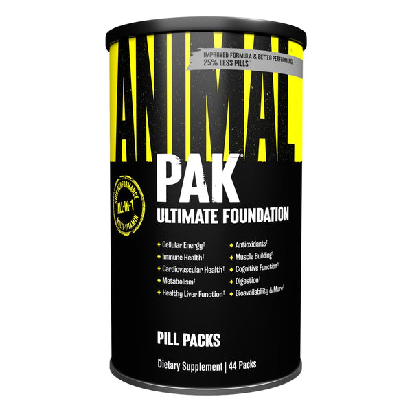 Animal Pak - Convenient Multivitamin for Men & Women Daily All-In-One Vitamin & Supplement Pack - Zinc, Vitamins C, B, D, Amino Acids, and Immune