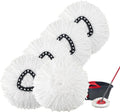 5 Pack Spin Mop Replacement Heads Mop Refills Microfiber Mop Replace Heads Safe for All Hard-Surfaced Floors