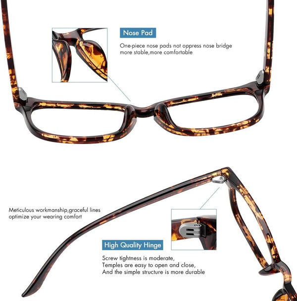 MEETSUN Blue Light Blocking Glasses, anti Eye Strain Headache (Sleep Better),Computer Reading Glasses UV400 Transparent Lens