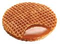 Daelmans Stroopwafel Caramel - the Original Stroopwafels, Toasted Dutch Waffle Cookies W/A Creamy & Buttery Filling, Made in Holland, Individually