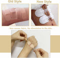 Emergency Wound Closures Adhesive Bandages, Zip Stitch Stickers for Camping, Survival & Household Gear, 3 Pcs (45*10Mm, Skin)