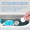 KIISIISO Toilet Bowl Cleaners Tablets(12 Pack), Household Lime Rust Removers, Automatic Toilet Tank Cleaner, with Sustained Release Technology for