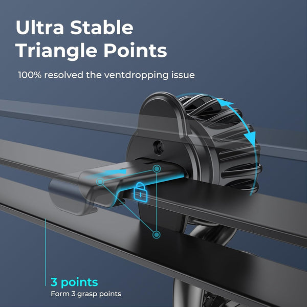 LISEN Magnetic Phone Holder for Car Mount Adjustable Phone Magnet for Car Enjoy Never Blocking Universal Air Vent Magnetic Car Cell Phone Holder