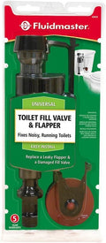 Fluidmaster 400CRP14 Fill Valve and 2-Inch Flapper Repair Kit (Pack of 1)