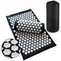 Acupressure Mat Set, Acupuncture Point Massage Pillow, Relieving Back and Neck Pain, Muscle Relaxation and Stress Reduction, Sciatica Relief,