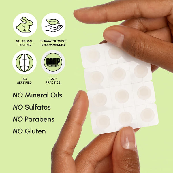 MAREE Pimple Patches for Face - Clear Acne Patches for Face - Invisible Hydrocolloid Patch Parches Para Acne Stickers Zit Dots - Cystic Zit