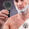 Viking Revolution Badger Hair Shaving Brush- Shave Brush for Wet Shave Using Shaving Cream & Soap- Best Shave of Your Life for Safety Razor,