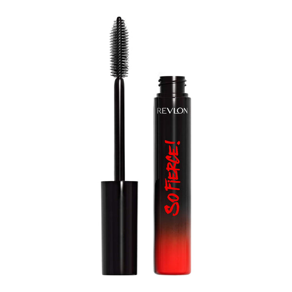 Revlon Mascara, so Fierce Eye Makeup, Lasts up to 24 Hours, No Clump, Smudge-Proof, Flake-Free, 701 Blackest Black, 0.25 Fl Oz