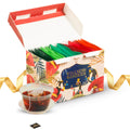 CHAYAM Assorted Tea Bags Variety Pack | 20 Pyramid Tea Bags - 5 Flavours X 4 Each | Tea Bag Sampler Assortment | Green Tea, Herbal Wellness Tea