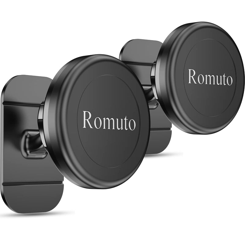ã2-PackãMagnetic Phone Holder for Car, [Strong Magnet] Magnetic Phone Mount for Car [ 4 Plate] Iphone Magnetic Car Phone Holder Mount for Cell