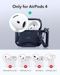 ESR for Airpods 4 Case (Halolock), Compatible with Airpods 4Th Generation Case (2024), Compatible with Magsafe, Powerful Drop Protection, Magnetic