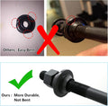 MTB Quick Release Bicycle Hub, Road Mountain Bike Front & Rear Axle Hollow Shaft Set with Standard Spacing (1 Pair, 4 Piece)