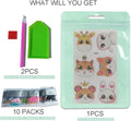 SINHOWANG Diamond Art Kits for Kids 4-8 Years Old, Arts and Crafts for Kids Ages 8-12 Girls Boys Art Supplies, 6Pcs Animal Mosaics Gem Stickers