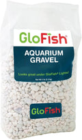 Glofish Aquarium Gravel 5 Pounds, White, Complements Glofish Tanks (29022)