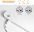 Sensky Motion Sensor Strip Lights Rechargeable Motion Activated LED Strip Light Dimmable Cabinet Light Strip for Wardrobe, Cabinet, Pantry,
