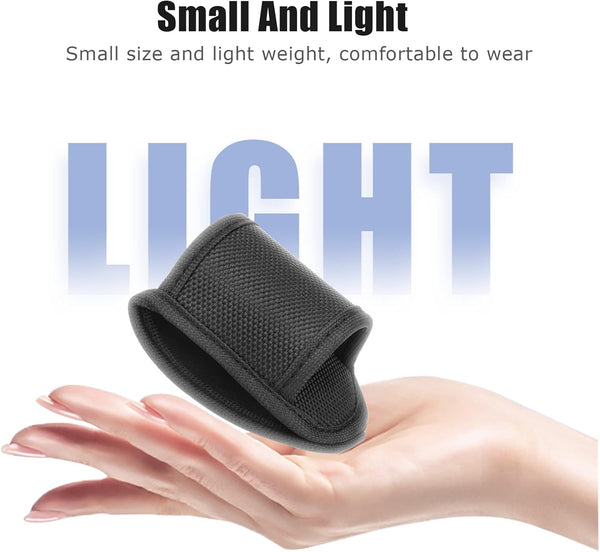 Flashlight Holster for Duty Belt, Open Top D Cell Compact Light Holder Case, Nylon Light Holster Pouch Uiinosoo Carry Tactical Torch Handheld