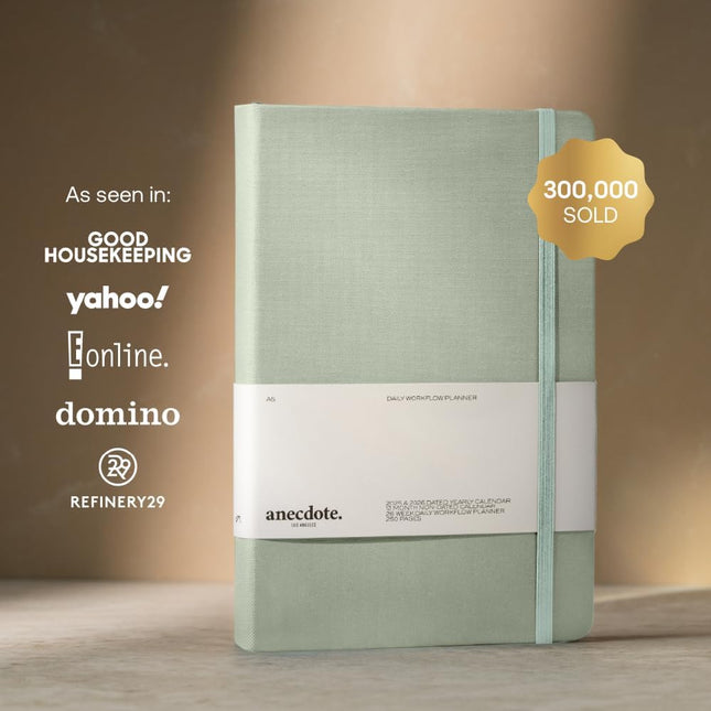 Anecdote 2025 Planner: a Monthly, Weekly & Daily Planner 2025-2026 for Planning Your Success - A5 Size Hardcover Start A