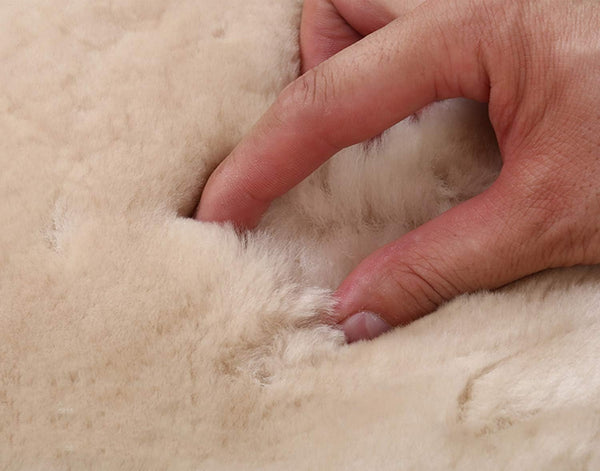Genuine Sheepskin Car Seat Cushion Natural Fur Wool Seat Cover for Cars Trucks SUV Soft Comfort Office Chair Protector Pad Car Accessories