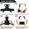 Back Brace Posture Corrector for Men and Women - Improve Posture, Lower Back and Waist Pain, Full Lumbar Support, Shoulder and Neck Stretcher,