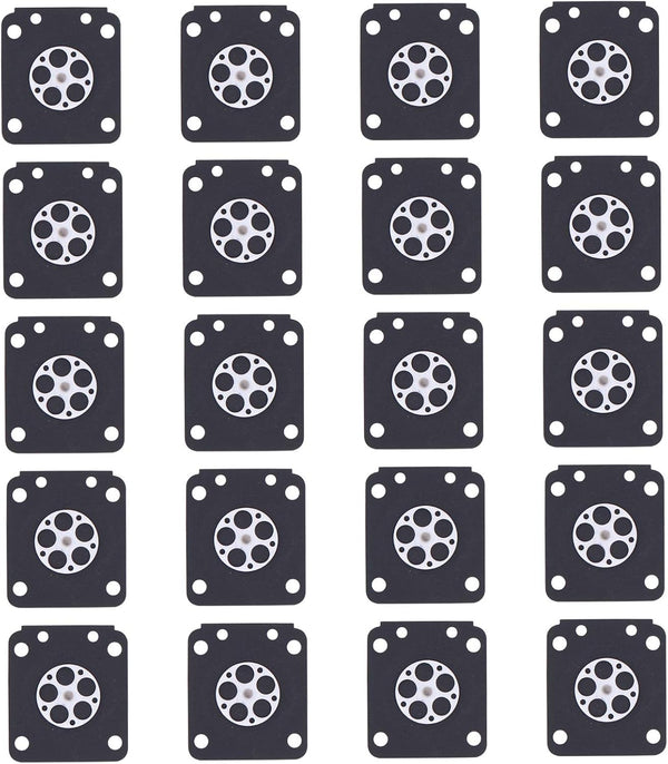 Applianpar Metering Diaphragm Gasket Assembly A015019 for Zama C1M-W26 C1M-W26C C1M-W47 C1M-EL35 C1M-FR1 C1U-K39A C1Q-K73 Carburetor Repair Kits