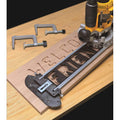 Milescraft 1212 Signpro Sign Making Kit for Routers- 2.5 In. & 1.5 In. Horizontal Letters (166 Templates), 1.5 In. & 2.5 In. Vertical Numbers (80