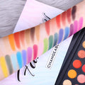 Highly Pigmented Eye Makeup Palette, Matte Shimmer Metallic Eyeshadow Pallet Long Lasting Blendable Natural Colors Make up Eye Shadows Cosmetics