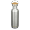Klean Kanteen 27 Oz Reflect Water Bottle with Bamboo Cap - Reusable Water Bottle - Bpa-Free - Made with Stainless Steel & Food-Grade Silicone -