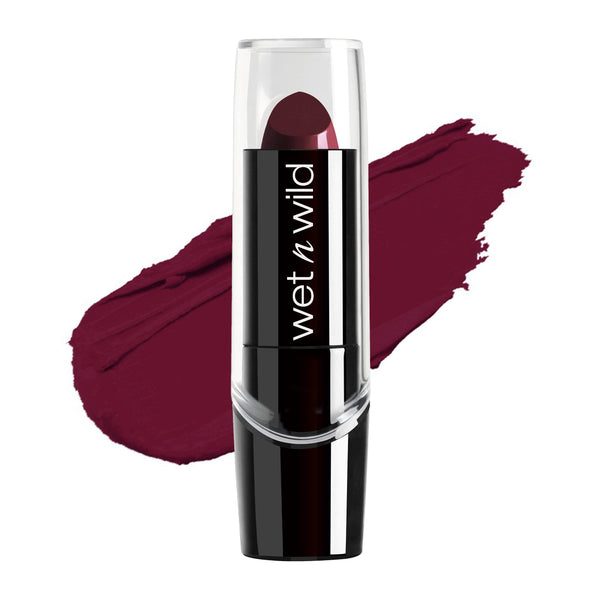 Wet N Wild Silk Finish Lipstick, Hydrating Rich Buildable Lip Color, Formulated with Vitamins A,E, & Macadamia for Ultimate Hydration,