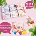 48 Natural & Organic Bath Bombs for Women and Kids, Rich in Essential Oils, Relaxation and Stress Relief, Bathbombs Gift Set for Mothers Day,