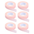 6 Rolls Eyelash Tape,Adhesive Fabric Eyelash Extension Tape,Breathable Micropore Fabric Tape for Eyelash Extension Supplies,9 M/10 Yard Each Roll