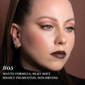 Maroon Gradient Matte Lipstick Crayon Lip Liner Pencil, Flawless Contour Gradual Ombre Effect Lip Pencil, for Women Long Lasting Waterproof Smudge
