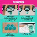 Dude Perfect Tabletop Roll, a Target Toss Game, for Kids and Adults, Great for Family and Friend Game Night, Perfect for a Gift and Parties, Ages 6+