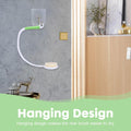 27.5â Back Bath Brush with Long Curved Long Handle,Shower Brush with U-Shaped for Cleaning,Body Scrubber for Elderly,Disabled,
