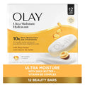 Olay Beauty Bar, Ultra Moisture,10X More Moisturizers, Nourishing Conditioners, Smooth & Gentle on Skin, Vitamin B3 Complex, for All Skin Types,