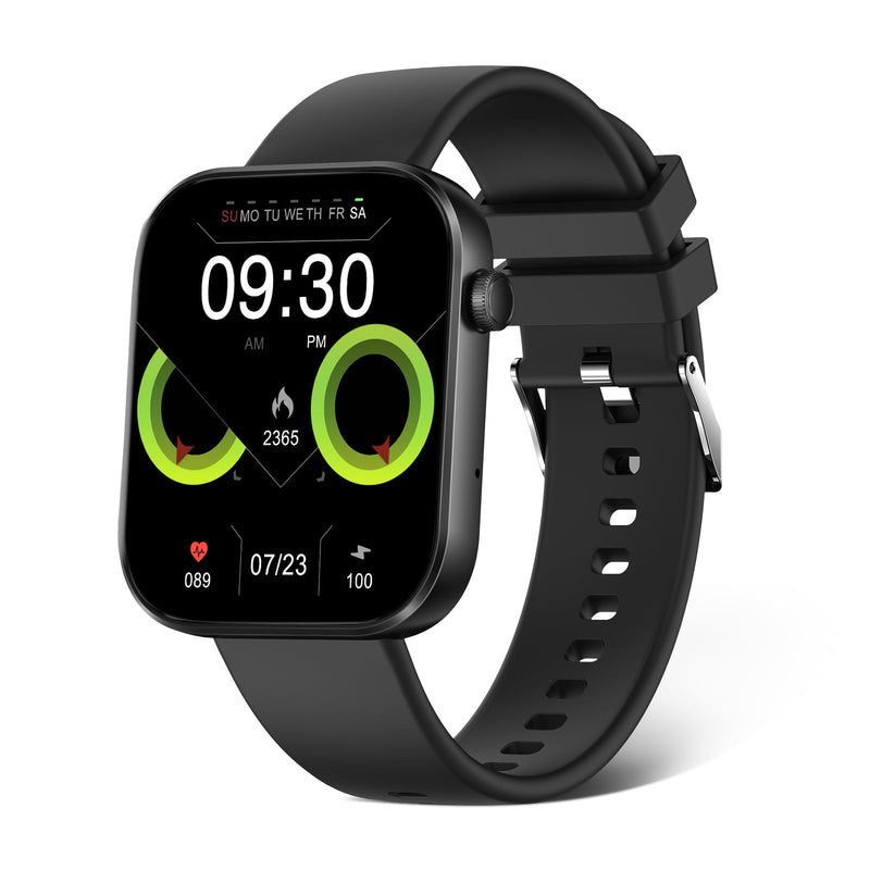 Smart Watch(Answer/Make Call), 1.96" Smart Watch for Men Women IP68 Waterproof, Smartwatch for Android Ios with 100+ Sport Modes, Fitness Tracker,