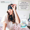KAPPA NUTRITION Sleep 5, Sleep Aid, 5Mg of Melatonin, 60-Day Supply, Non-Habit Forming Vegan Capsules Natural Ingredients for Easier Bedtime,