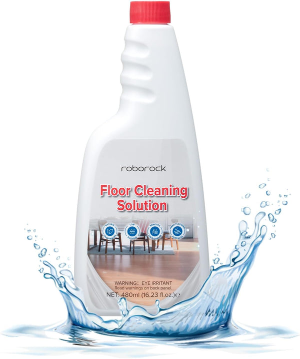 Roborock Official Floor Cleaning Solution, Floor Cleaner for Hardwood Tile Hardfloor, Compatible Robot Vacuums with Mopping and Wet Dry Vacuum,