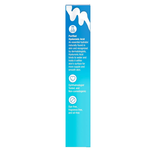 Neutrogena Hydro Boost under Eye Cream, with Purified Hyaluronic Acid, Keeps under Eye Area Looking Smooth & Hydrated, Fragrance Free and