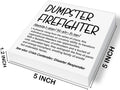 Funny Office Wooden Sign Dumpster Fire Desk Accessories This Little Light of Mine I'M Gonna Let It Shine Wood Block Box Sign Office Desk Shelf Decor